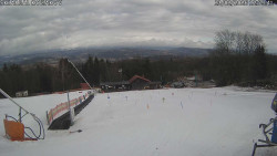 Spodní část sjezdovky