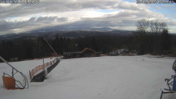 Spodní část sjezdovky