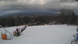 Spodní část sjezdovky