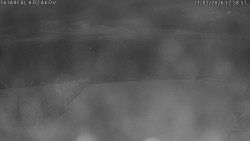 Spodní část sjezdovky