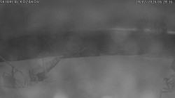 Spodní část sjezdovky