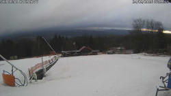 Spodní část sjezdovky