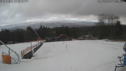 Spodní část sjezdovky