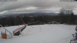 Spodní část sjezdovky