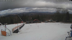 Spodní část sjezdovky