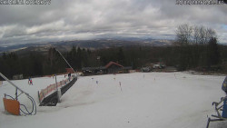 Spodní část sjezdovky