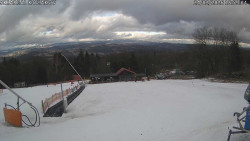 Spodní část sjezdovky