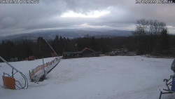 Spodní část sjezdovky