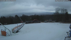 Spodní část sjezdovky