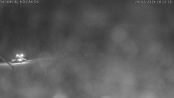 Spodní část sjezdovky