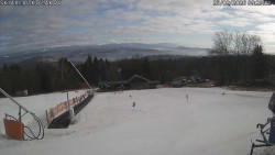 Spodní část sjezdovky