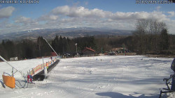 Spodní část sjezdovky