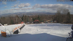 Spodní část sjezdovky