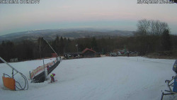 Spodní část sjezdovky