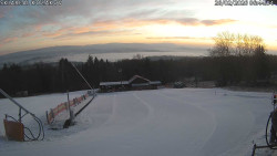 Spodní část sjezdovky