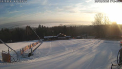 Spodní část sjezdovky