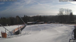 Spodní část sjezdovky