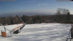 Spodní část sjezdovky