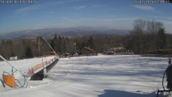 Spodní část sjezdovky