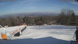 Spodní část sjezdovky