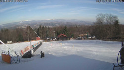 Spodní část sjezdovky