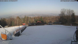 Spodní část sjezdovky