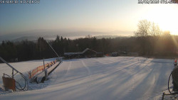 Spodní část sjezdovky