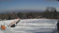 Spodní část sjezdovky