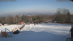 Spodní část sjezdovky