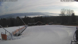 Spodní část sjezdovky