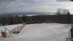 Spodní část sjezdovky