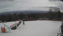 Spodní část sjezdovky