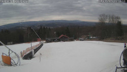 Spodní část sjezdovky