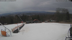 Spodní část sjezdovky