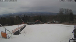 Spodní část sjezdovky