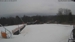 Spodní část sjezdovky