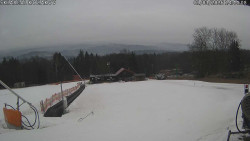 Spodní část sjezdovky