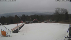 Spodní část sjezdovky