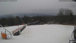 Spodní část sjezdovky