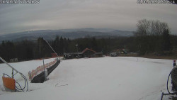 Spodní část sjezdovky