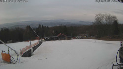 Spodní část sjezdovky