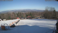 Spodní část sjezdovky