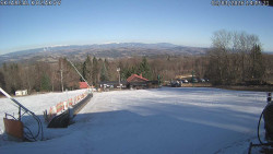 Spodní část sjezdovky