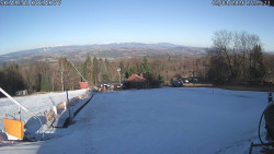 Spodní část sjezdovky