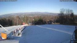 Spodní část sjezdovky