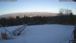 Spodní část sjezdovky