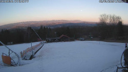 Spodní část sjezdovky