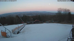 Spodní část sjezdovky