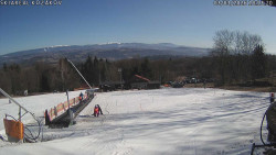 Spodní část sjezdovky