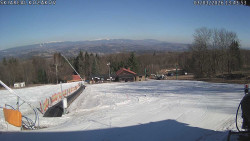 Spodní část sjezdovky